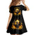 Angel Skull Family Matching Summer Maxi Dress and Hawaiian Shirt Underestimate Me That 'll Be Fun - Wonder Print Shop