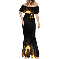 Angel Skull Mermaid Dress Underestimate Me That 'll Be Fun - Wonder Print Shop