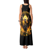 Angel Skull Tank Maxi Dress Underestimate Me That 'll Be Fun - Wonder Print Shop