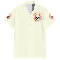 Rose Skull Family Matching Off Shoulder Maxi Dress and Hawaiian Shirt The Good Girl In Me Got Tired Of The Bullshit - Wonder Print Shop