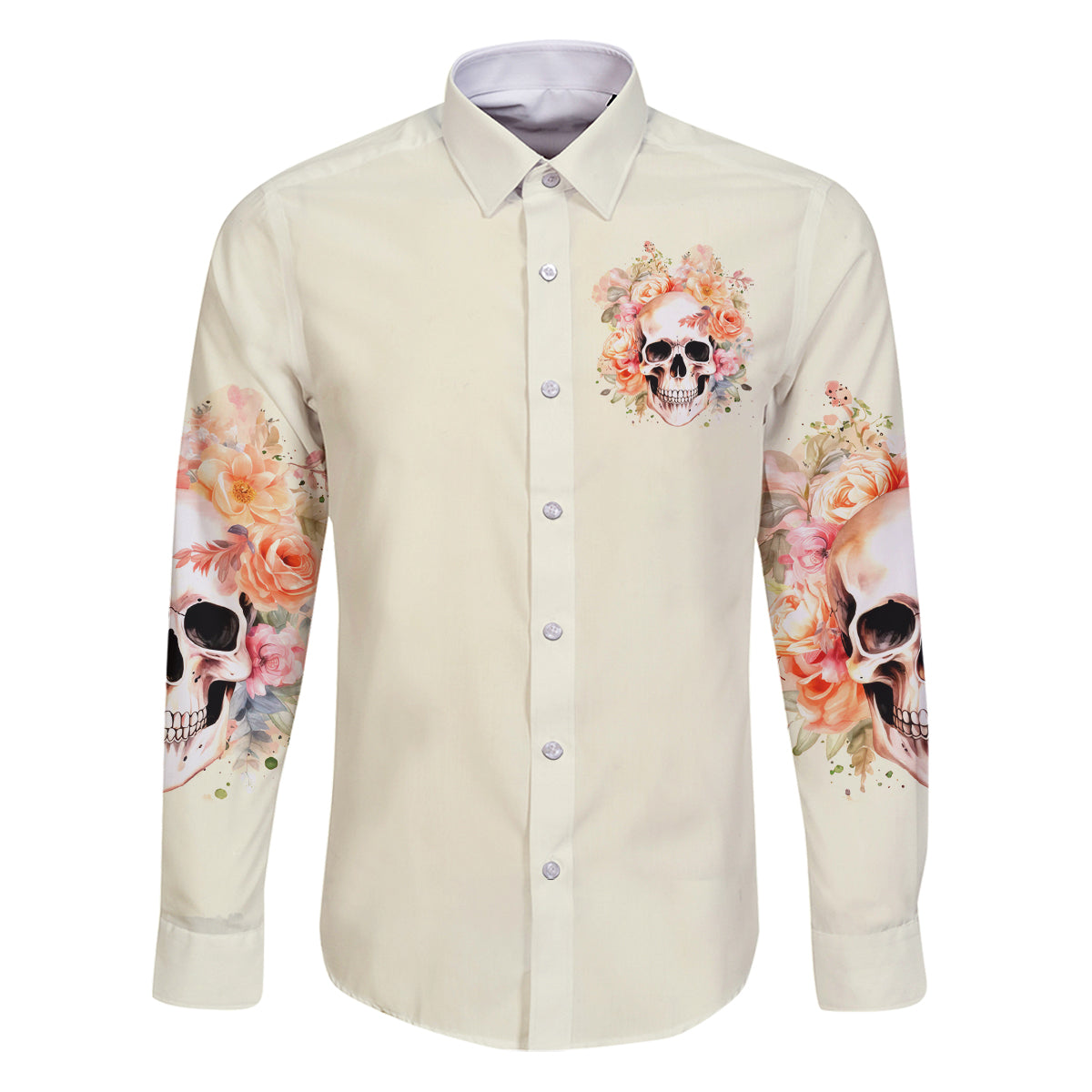 Rose Skull Family Matching Puletasi and Hawaiian Shirt The Good Girl In Me Got Tired Of The Bullshit - Wonder Print Shop