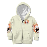 Rose Skull Kid Hoodie The Good Girl In Me Got Tired Of The Bullshit - Wonder Print Shop