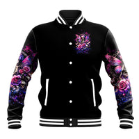 Fairy Skull Baseball Jacket Let Karma Handle Their Fate - Wonder Print Shop