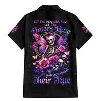 Fairy Skull Family Matching Mermaid Dress and Hawaiian Shirt Let Karma Handle Their Fate - Wonder Print Shop