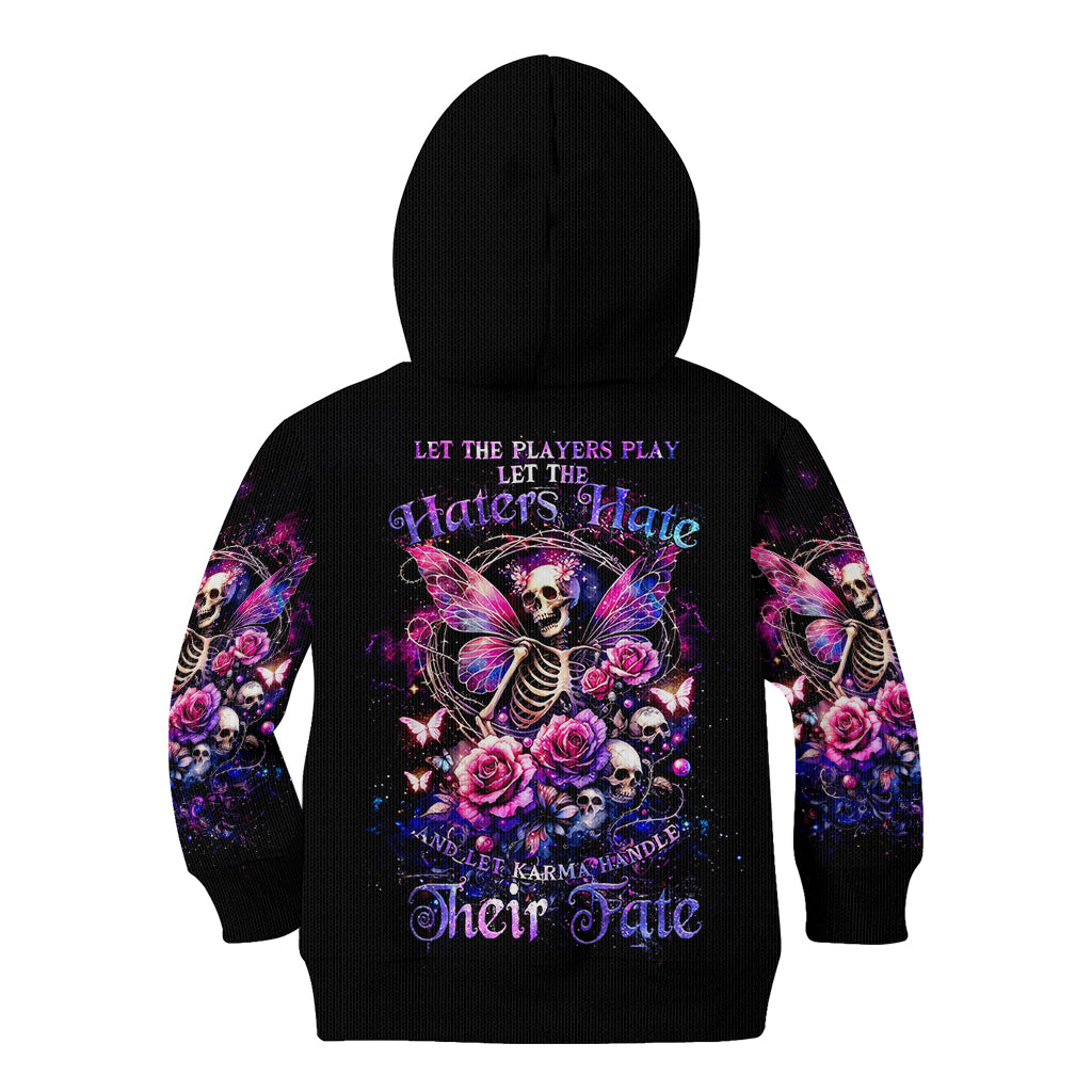 Fairy Skull Kid Hoodie Let Karma Handle Their Fate - Wonder Print Shop