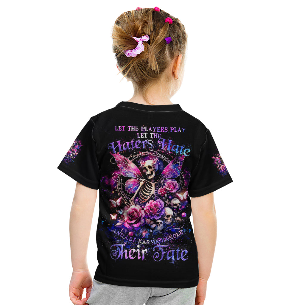 Fairy Skull Kid T Shirt Let Karma Handle Their Fate - Wonder Print Shop