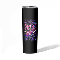 Fairy Skull Skinny Tumbler Let Karma Handle Their Fate - Wonder Print Shop