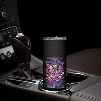 Fairy Skull Skinny Tumbler Let Karma Handle Their Fate - Wonder Print Shop