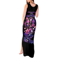 Fairy Skull Tank Maxi Dress Let Karma Handle Their Fate - Wonder Print Shop