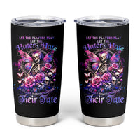 Fairy Skull Tumbler Cup Let Karma Handle Their Fate - Wonder Print Shop