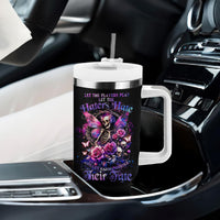 Fairy Skull Tumbler With Handle Let Karma Handle Their Fate - Wonder Print Shop