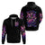 Fairy Skull Zip Hoodie Let Karma Handle Their Fate - Wonder Print Shop