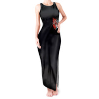 Evil Angel Skull Tank Maxi Dress Even The Devil Was Once An Angel - Wonder Print Shop