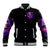 Reaper Skull Baseball Jacket I'm Not Anti-Social I'm Just Not User Friendly - Wonder Print Shop