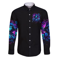 Witch Skull Family Matching Puletasi and Hawaiian Shirt Assuming Was Like Most Girls Was Your First Mistake - Wonder Print Shop