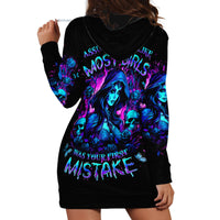 Witch Skull Hoodie Dress Assuming Was Like Most Girls Was Your First Mistake - Wonder Print Shop