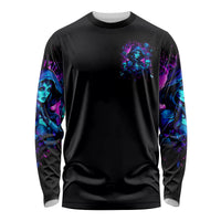 Witch Skull Long Sleeve Shirt Assuming Was Like Most Girls Was Your First Mistake - Wonder Print Shop