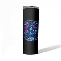 Witch Skull Skinny Tumbler Assuming Was Like Most Girls Was Your First Mistake - Wonder Print Shop