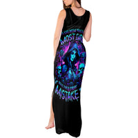 Witch Skull Tank Maxi Dress Assuming Was Like Most Girls Was Your First Mistake - Wonder Print Shop