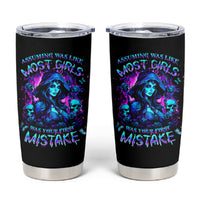 Witch Skull Tumbler Cup Assuming Was Like Most Girls Was Your First Mistake - Wonder Print Shop