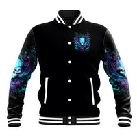 Angel Skull Baseball Jacket I'm Not Anti-Social I'm Just Not User Friendly - Wonder Print Shop