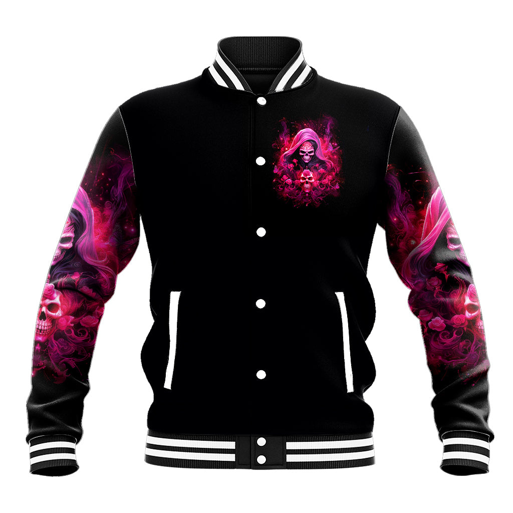Witch Skull Baseball Jacket I'm Not Anti-Social I'm Just Not User Friendly - Wonder Print Shop