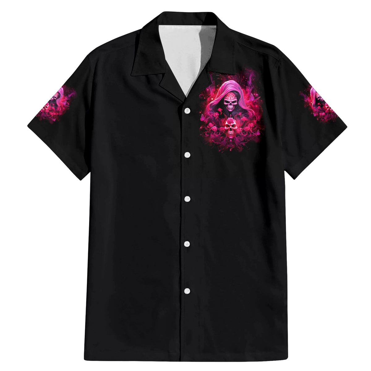 Witch Skull Family Matching Mermaid Dress and Hawaiian Shirt I'm Not Anti-Social I'm Just Not User Friendly - Wonder Print Shop
