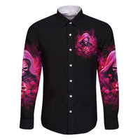 Witch Skull Family Matching Puletasi and Hawaiian Shirt I'm Not Anti-Social I'm Just Not User Friendly - Wonder Print Shop