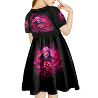 Witch Skull Kid Short Sleeve Dress I'm Not Anti-Social I'm Just Not User Friendly - Wonder Print Shop
