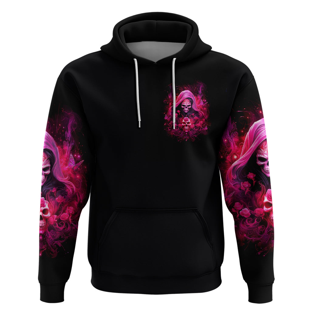 Witch Skull Zip Hoodie I'm Not Anti-Social I'm Just Not User Friendly - Wonder Print Shop