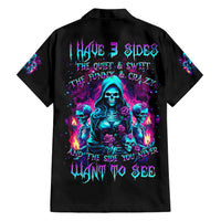 Witch Skull Hawaiian Shirt I Have 3 Sides And The Side You Never Want To See - Wonder Print Shop