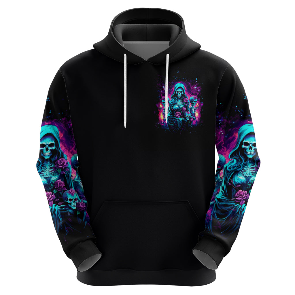 Witch Skull Hoodie I Have 3 Sides And The Side You Never Want To See - Wonder Print Shop