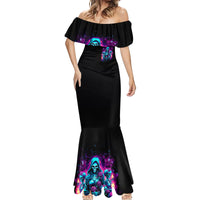 Witch Skull Mermaid Dress I Have 3 Sides And The Side You Never Want To See - Wonder Print Shop