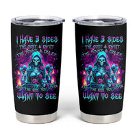Witch Skull Tumbler Cup I Have 3 Sides And The Side You Never Want To See - Wonder Print Shop