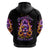 Sunflower Skull Zip Hoodie She Is Sunshine Mixed With A Little Hurricane - Wonder Print Shop