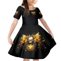 Fairy Skull Family Matching Mermaid Dress and Hawaiian Shirt The Good Girl In Me Got Tired Of The Bullshit - Wonder Print Shop