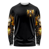 Fairy Skull Long Sleeve Shirt The Good Girl In Me Got Tired Of The Bullshit - Wonder Print Shop
