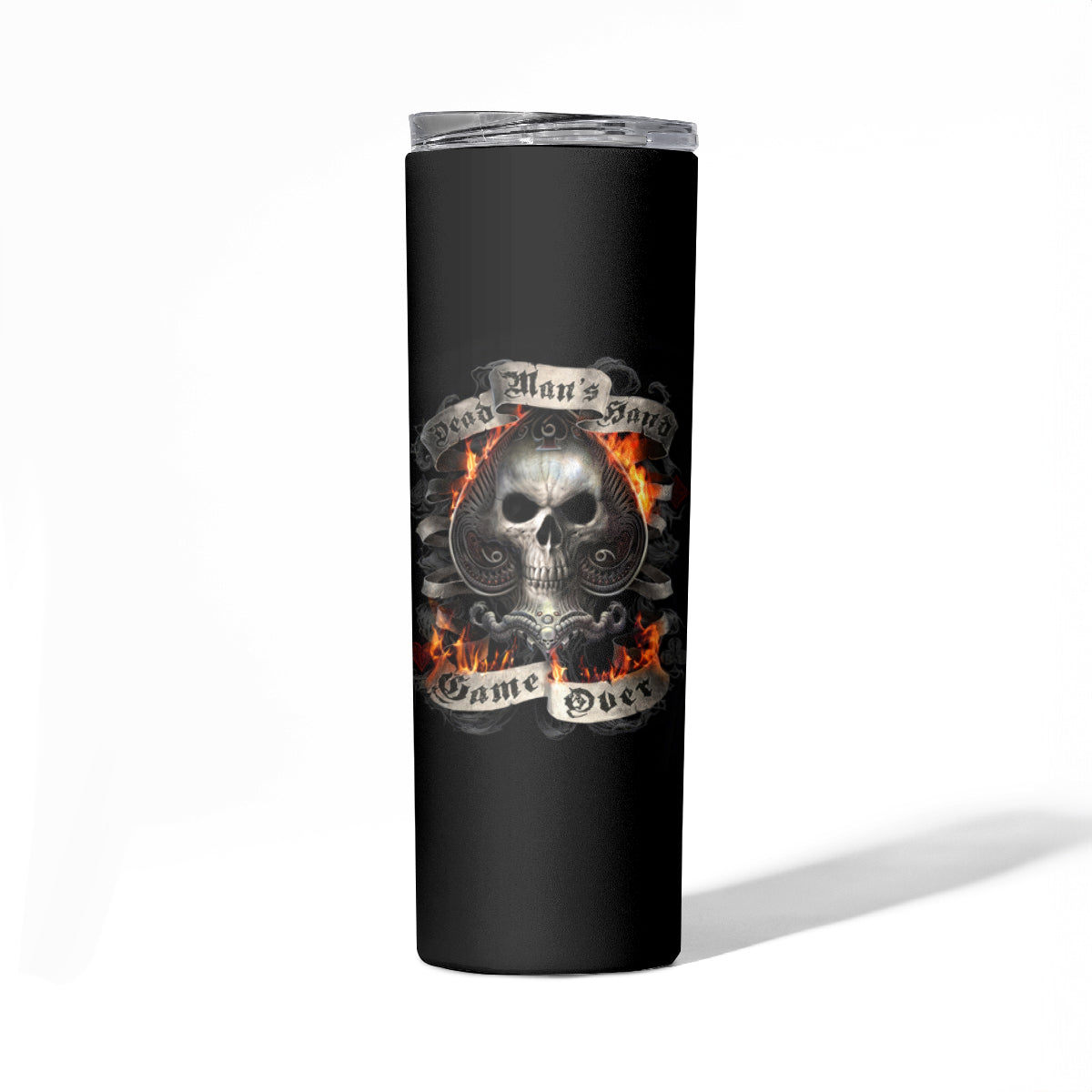 Fairy Skull Skinny Tumbler The Good Girl In Me Got Tired Of The Bullshit - Wonder Print Shop