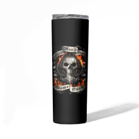 Fairy Skull Skinny Tumbler The Good Girl In Me Got Tired Of The Bullshit - Wonder Print Shop