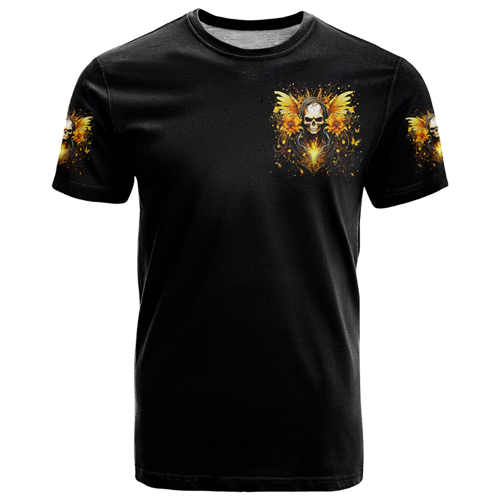 Fairy Skull T Shirt The Good Girl In Me Got Tired Of The Bullshit - Wonder Print Shop