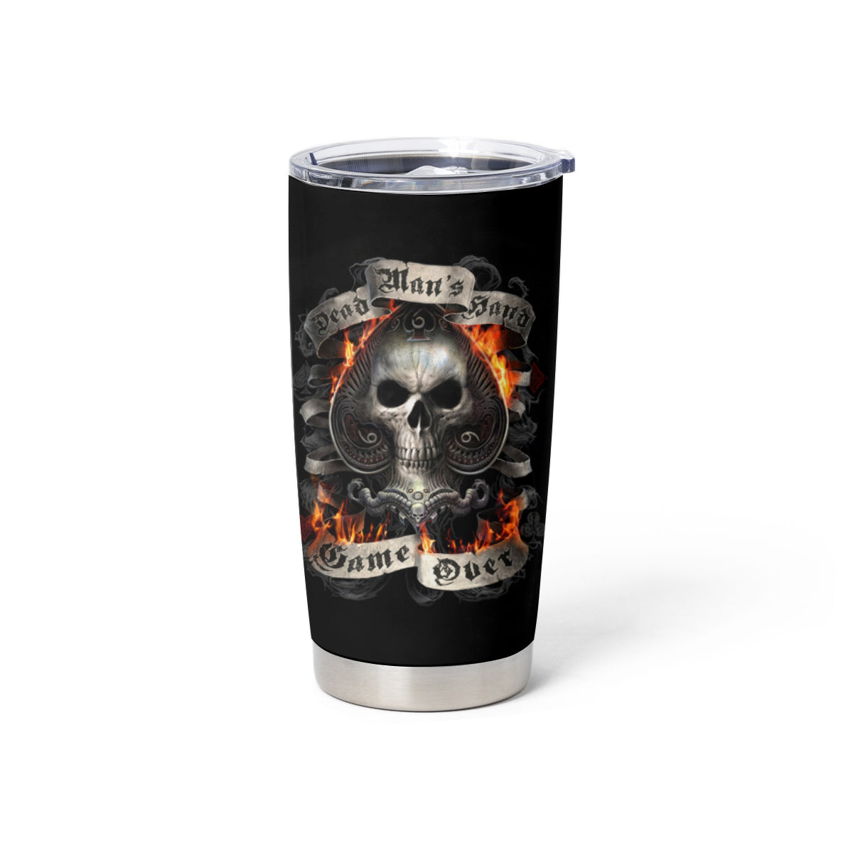 Fairy Skull Tumbler Cup The Good Girl In Me Got Tired Of The Bullshit - Wonder Print Shop