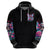 Fairy Skull Zip Hoodie This Girl Powered By Bitch Dust - Wonder Print Shop