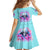 Witch Skull Family Matching Summer Maxi Dress and Hawaiian Shirt Assuming Was Like Most Girls Was Your First Mistake - Wonder Print Shop
