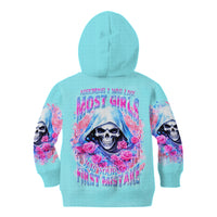 Witch Skull Kid Hoodie Assuming Was Like Most Girls Was Your First Mistake - Wonder Print Shop