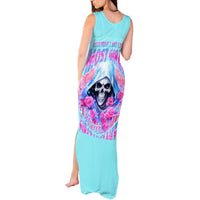 Witch Skull Tank Maxi Dress Assuming Was Like Most Girls Was Your First Mistake - Wonder Print Shop
