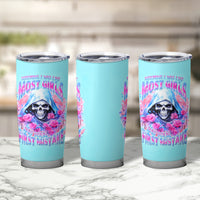 Witch Skull Tumbler Cup Assuming Was Like Most Girls Was Your First Mistake - Wonder Print Shop