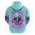 Witch Skull Zip Hoodie Assuming Was Like Most Girls Was Your First Mistake - Wonder Print Shop