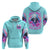 Witch Skull Zip Hoodie Assuming Was Like Most Girls Was Your First Mistake - Wonder Print Shop