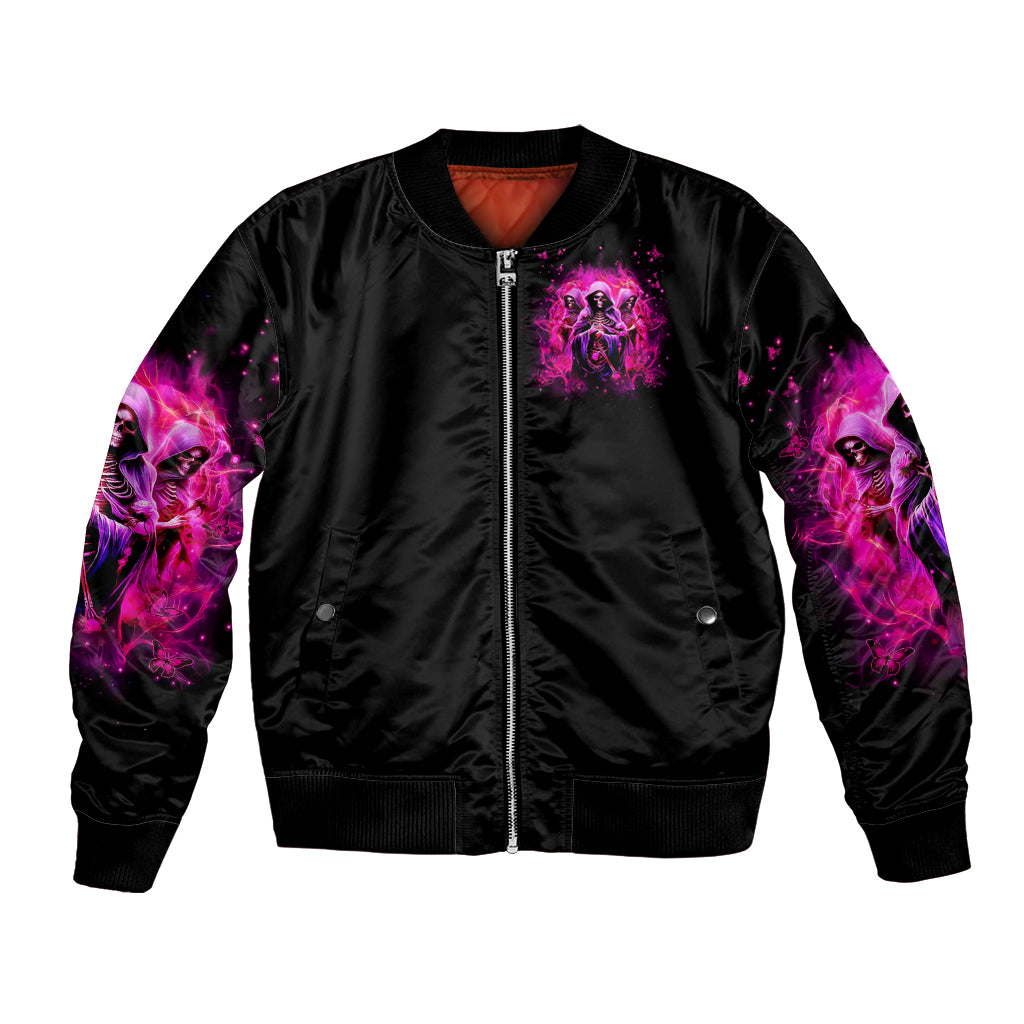 Witch Skull Bomber Jacket Don't Try To Figure Me Out I'm A Special Kind Of Twisted - Wonder Print Shop