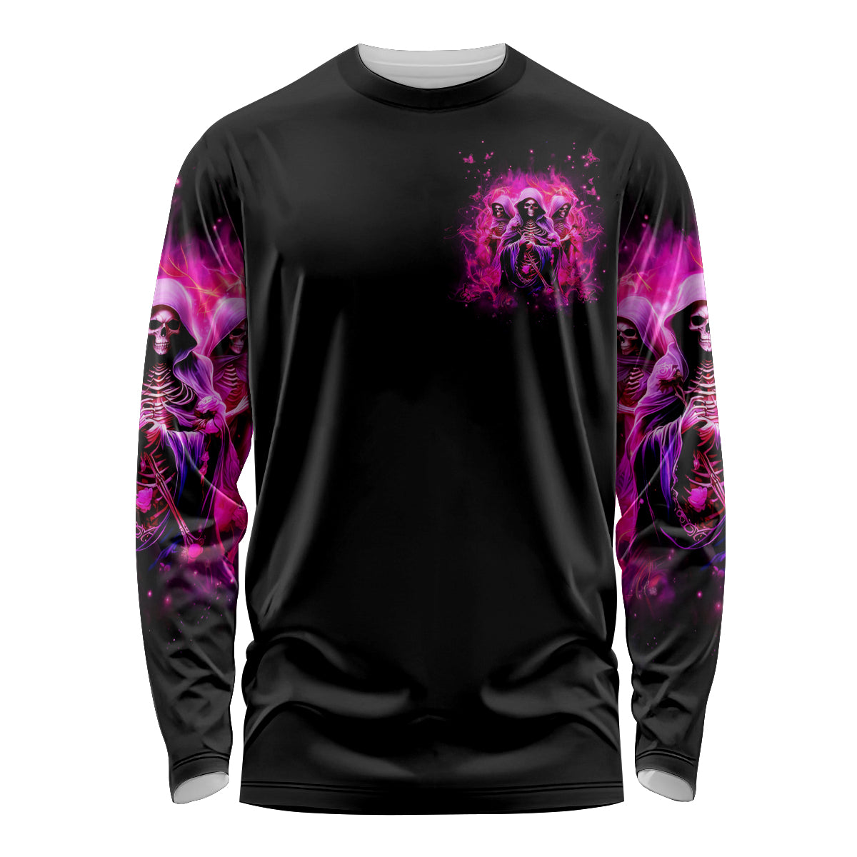 Witch Skull Long Sleeve Shirt Don't Try To Figure Me Out I'm A Special Kind Of Twisted - Wonder Print Shop